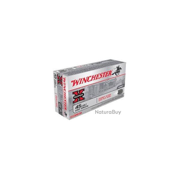 WINCHESTER 45 COLT 250 GR X 50