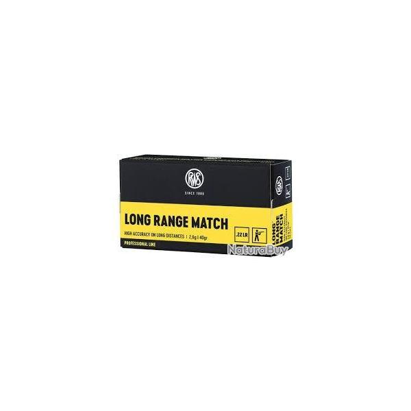 RWS 22LR LONG RANGE MATCH X 50