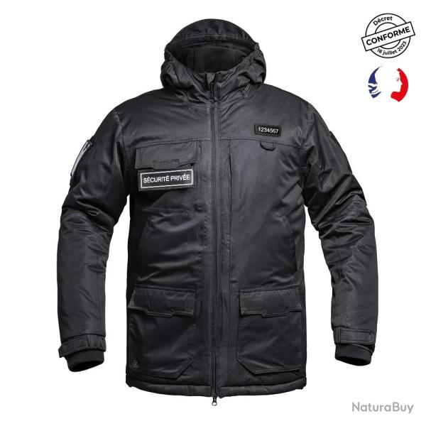 Parka S�curit� Priv�e - Hardshell S�CU-ONE WF 150 Noir 3XL