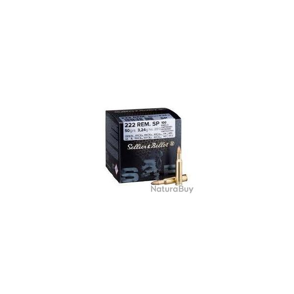SELLIER ET BELLOT 222REM 50GR X 100
