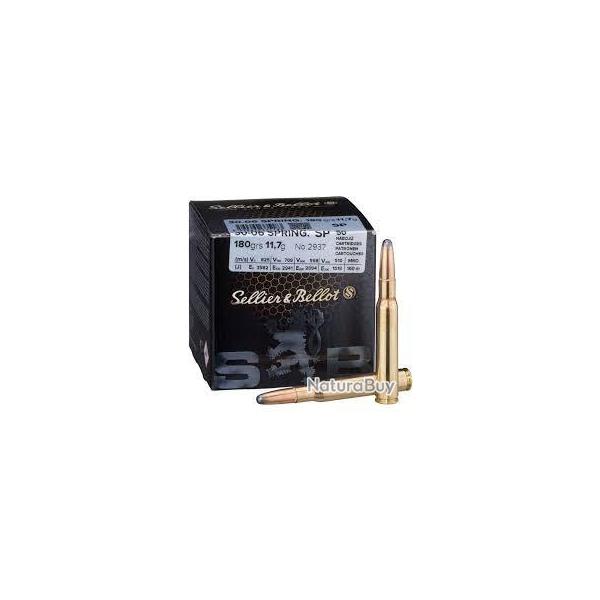 SELLIER ET BELLOT 30-06 SPRING SPCE 180GR X 50