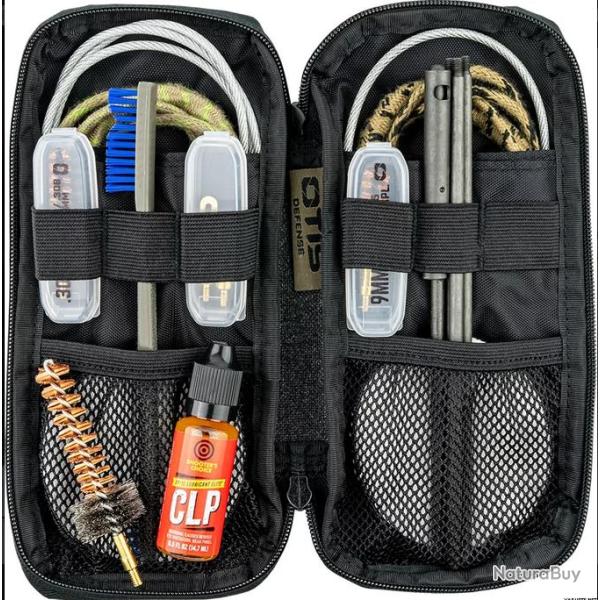 OTIS KIT DE NETTOYAGE DEFENDER 9MM & 7.62