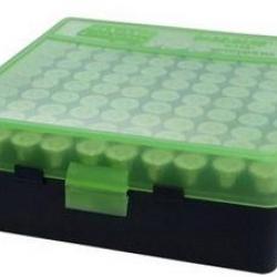 MTM CASE-GARD BOITE MUNITION 100 CARTOUCHE A COUVERCLE POUR 38 . 357