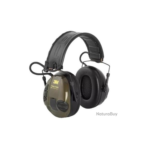 PELTOR CASQUE SPORTAC VERT/ORANGE