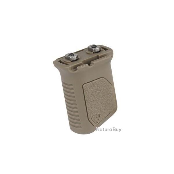 STRIKE INDUSTRIES M-LOK ANGLED VERTICAL GRIP SHORT FDE