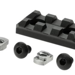 CLAWGEAR RAIL ALUMINIUM MLOK 3 SLOT
