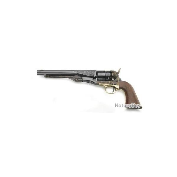 REVOLVER 1860 ARMY UNION ET LIBERTY ACIER BRONZ CAL 44