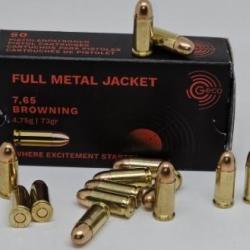 GECO 7.65 BROWNING .32 ACP FMJ 73Gr/4.75g