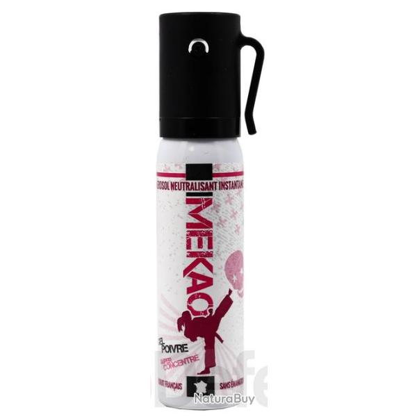 BOMBE GEL POIVRE MEKAO 25ML BLANC