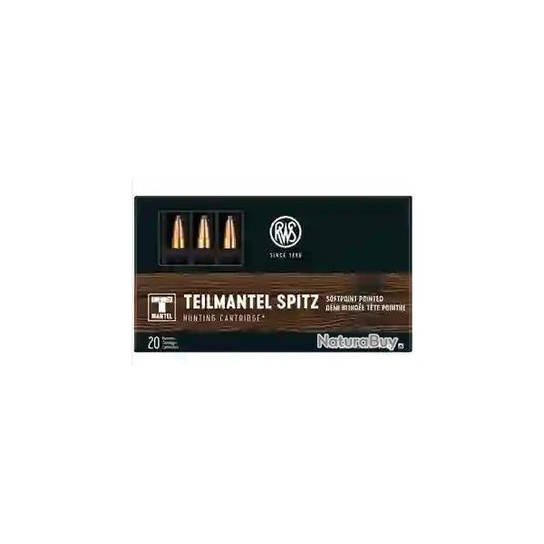 CARTOUCHE RWS TEILMANTEL 222 REM 50GR 3.2GR