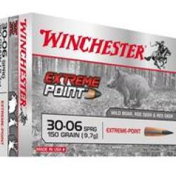 CARTOUCHE WINCHESTER EXTREME POINT 30-06 SPRG 150GR