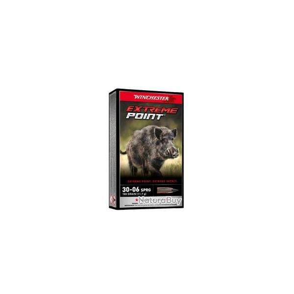 CARTOUCHE WINCHESTER EXTREME POINT 30-06 SPRG 180 GRAIN