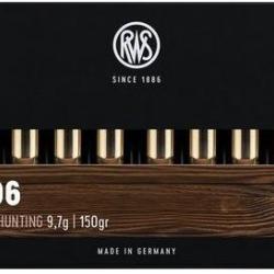 CARTOUCHE RWS .30-06 KS 9,7g