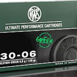 CARTOUCHE RWS .30.06 EVO GREEN