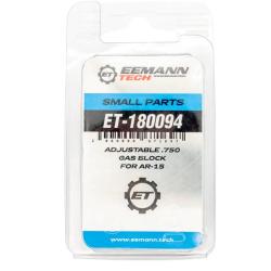 EEMANN TECH ADJUSTABLE .750 GAS BLOCK FOR AR-15