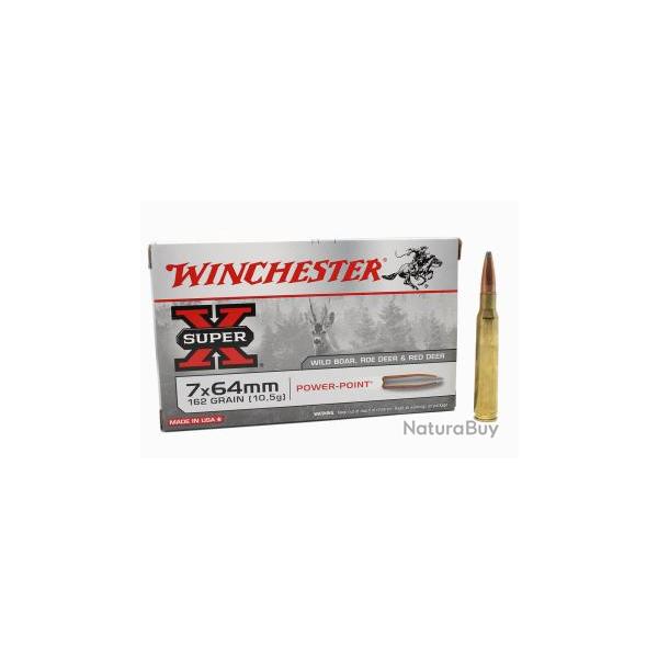 CARTOUCHE WINCHESTER 7x64 162 GR