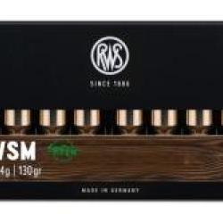 CARTOUCHES RWS 270 WIN 96GR 6.2G EVO GREEN