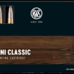 CARTOUCHES RWS UNI CLASSIC 30R BLASER 180 GR 11.7GR