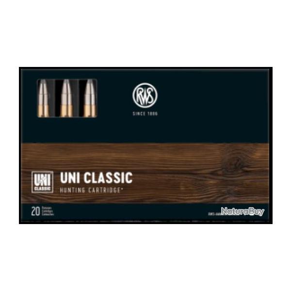CARTOUCHES RWS UNI CLASSIC 30R BLASER 180 GR 11.7GR