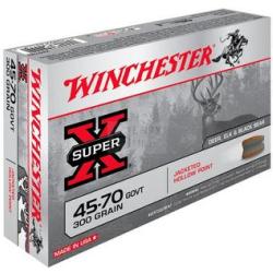 CARTOUCHES WINCHESTER 45-70Govt 300G JHP BT20/200