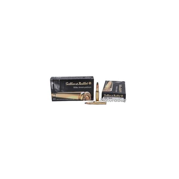 CARTOUCHES SELLIER & BELLOT 7.62X54 R SP 180 GR
