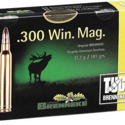 CARTOUCHES TUG BRENNEKE 300WIN 181GR 11.7G