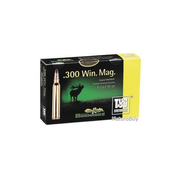 CARTOUCHES TUG BRENNEKE 300WIN 181GR 11.7G