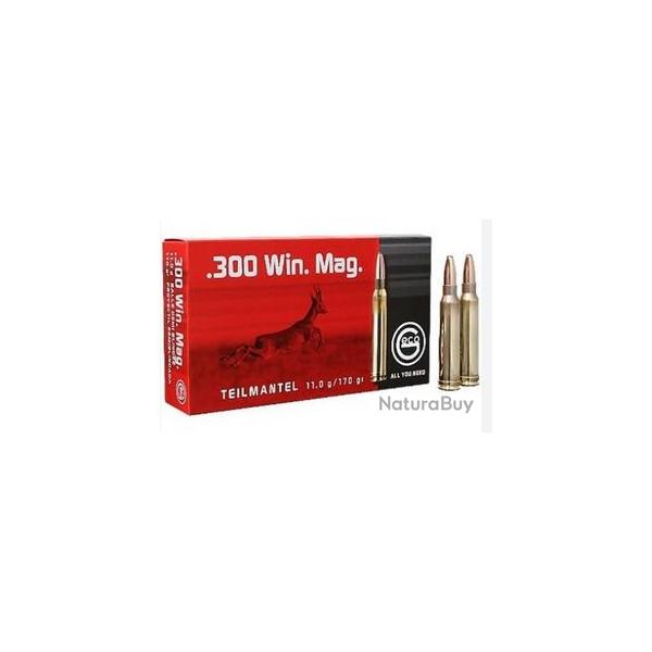 CARTOUCHE GECO 300WIN MAG 11G 170 GR DB