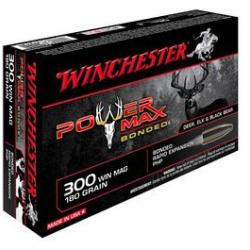 CARTOUCHES WINCHESTER POWER MAX 300WM 180 GR