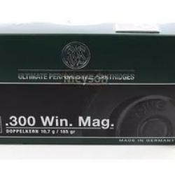 CARTOUCHES RWS DK 300WIN MAG 165GR