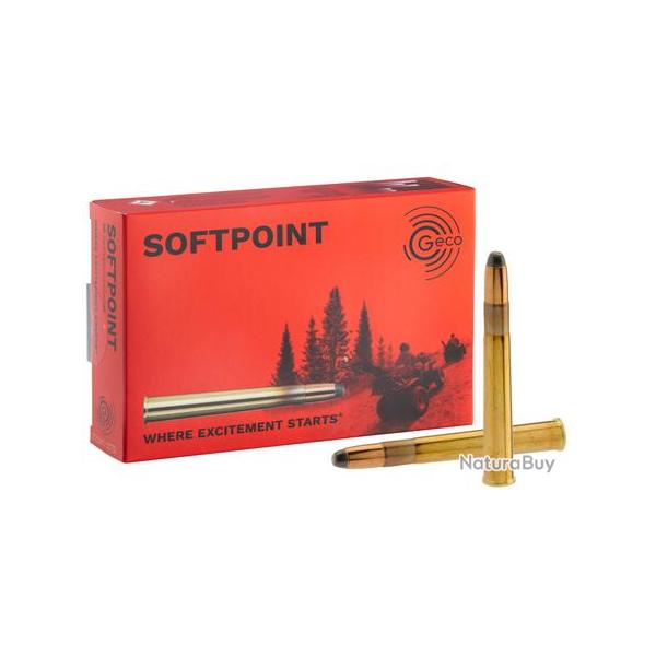 CARTOUCHES GECO SOFTPOINT 9.3 X 74 R 255GR