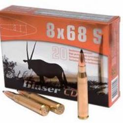 CARTOUCHES BLASER 8x68 S CDC /20 170gr