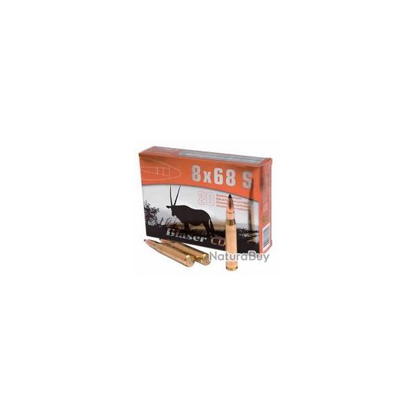 CARTOUCHES BLASER 8x68 S CDC /20 170gr