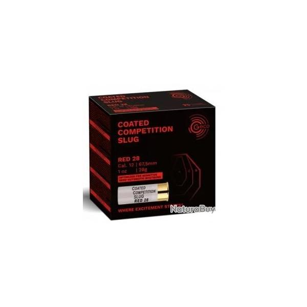 GECO COMPETITION SLUG CCS RED 28 CAL 12/67