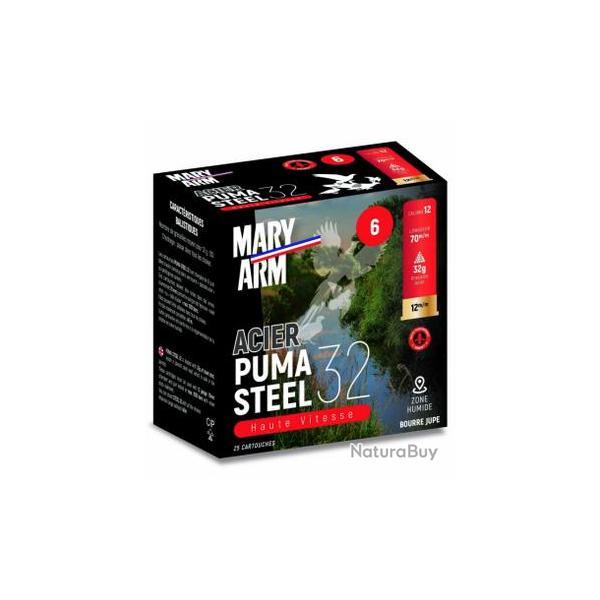 CARTOUCHES MARY ARM ACIER PUMA STEEL 32 CAL 12 N 4