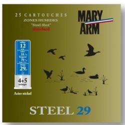 CARTOUCHES MARY ARM STEEL 29 CAL 12 N7+8