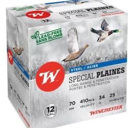 CARTOUCHES WINCHESTER SPECIAL PLAINE ACIER 12/70 N&deg;3