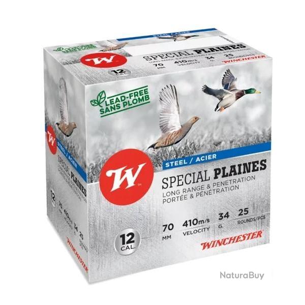 CARTOUCHES WINCHESTER SPECIAL PLAINE ACIER 12/70 N�5
