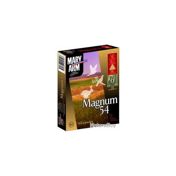 CARTOUCHES MARY ARM MAGNUM 54 N�6 54GR BJ