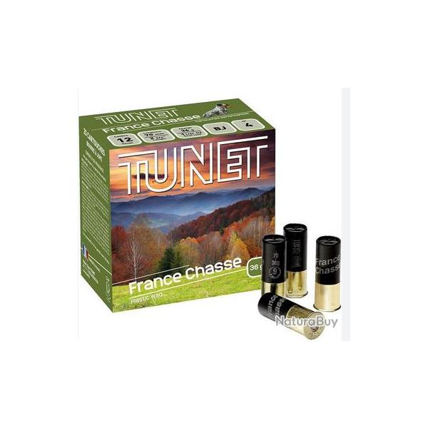 CARTOUCHES TUNET FRANCE CHASSE N�6 36GR BJ CAL 12