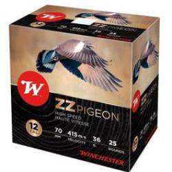 CARTOUCHES WINCHESTER ZZ PIGEON CAL 12/70 36G N&deg;6