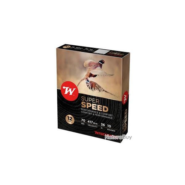 CARTOUCHES WINCHESTER SUPER SPEED 12/70 36G P2