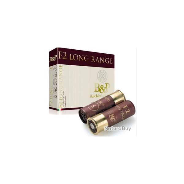 CARTOUCHES B&P F2 LONG RANGE CAL 12 PLOMB N6