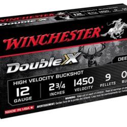CARTOUCARTOUCHES WINCHESTER 12 3" DOUBLE-X CHEV.15B BT5/250