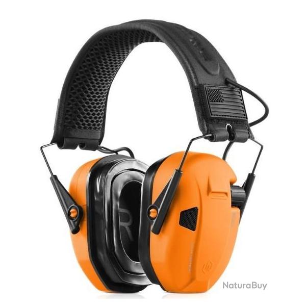 SAVIOR CASQUE ANTIBRUIT APOLLO ELECTRONIQUE ORANGE