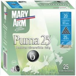 MARY ARM PUMA 25 CAL 20 N&deg;7 1/2