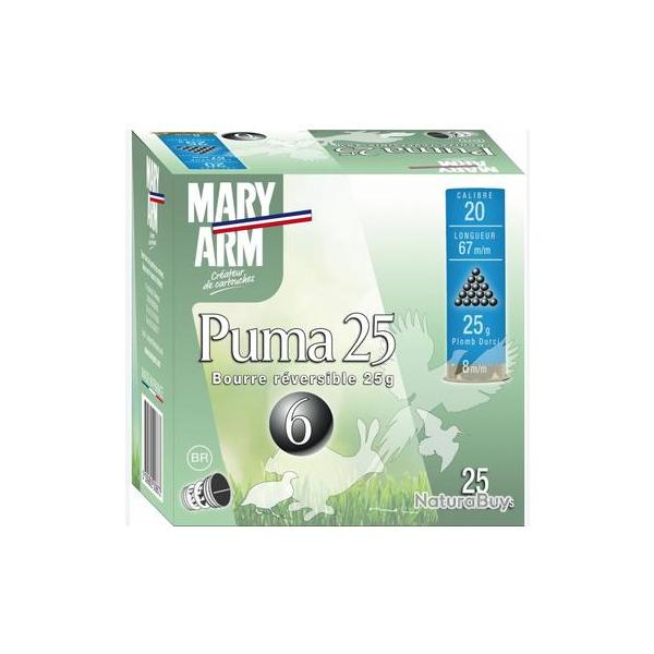 MARY ARM PUMA 25 CAL 20 N�7 1/2