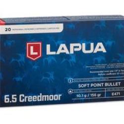 LAPUA 6.5 CREEDMOR 156 GR X 20