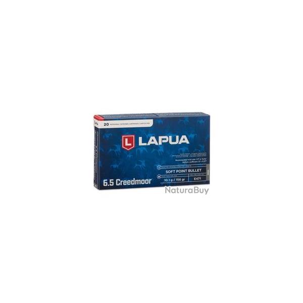 LAPUA 6.5 CREEDMOR 156 GR X 20