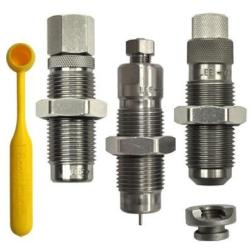 JEU DOUTILS 3P CARBURE LEE AVEC SUPPORT DOUILLE 45ACP